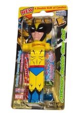 RARE Vintage Wolverine Klik Marvel Smarties Bubble Gum Au’Some Candies Dispenser picture