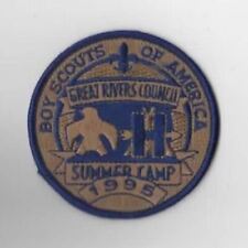 1995 Summer Camp Great Rivers Council Boy Scouts Of America DBL Bdr. [CA-1238] picture