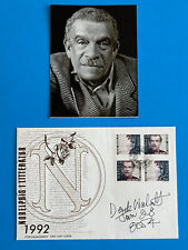 Derek Walcott (Nobel Prize Literature 1992) Hand Autographed Signed Nobel FDC picture