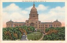 State Capitol Austin TX Texas c1938 Postcard A204 picture