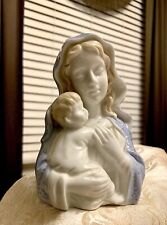Beautiful Vintage Porcelain Madonna and Child Figurine picture