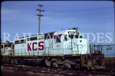 Original train slide KCS Kansas City locomotive 655, 1984 picture