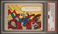 1966 Donruss Marvel Super Heroes Card #44 Your Own Caption SPIDERMAN PSA 7 NM picture