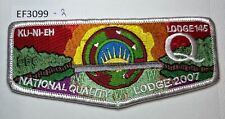Boy Scout OA Ku-Ni-Eh Lodge 145 Flap National Quality Lodge 2007 picture