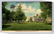 Lexington KY-Kentucky, Maple Rest Cottages Advertising, Vintage c1942 Postcard picture