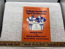 1971 Morgan State MD vs NC A&T University College Football Program  Vtg picture