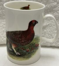 DUNOON Bone China Red Grouse Game Birds Jack Dadd Design Mug England Retired picture
