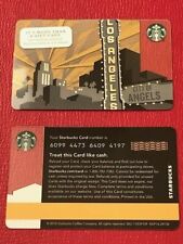 Starbucks Card 2014 Los Angeles California Limited Edition NEW Unused EXCELLENT picture