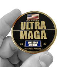Save America Again Ultra MAGA President Trump Challenge Coin 45 Take America Bac picture