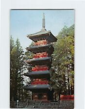 Postcard Five Storied Pagoda Nikko Japan picture