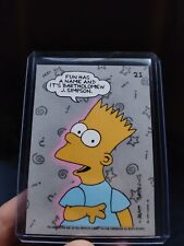 1990 Topps The Simpsons 8 Cards And 1 Sticker  Lot  picture