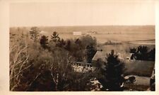 Aerial View Residential Houses Near The Forest Area Vintage Postcard picture