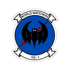 VQ 1 World Watchers v2 (U.S. Navy) STICKER Vinyl Die-Cut Decal picture