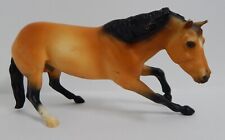 VTG Breyer Cutting Quarter Horse Figurine Buckskin 1990s #3297 Black Mane Tail picture