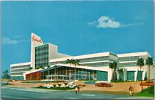 1950s MIAMI BEACH, Postcard THE MONTMARTRE HOTEL Artist's View c1950s Unused picture