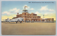 Postcard Wold Chamberlain Field Minneapolis Minn picture