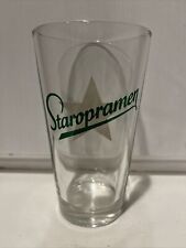 Staropramen Brewery Pint Beer Glass,  Prague, Czech Republic, Very Rare HTF picture