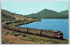 Postcard Train Locomotive Northern Pacific Railway North Coast Limited AQ27 picture