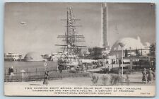 Postcard Chicago 1933 Worlds Fair Byrd Polar Ship New York Neptunes Follies N2 picture