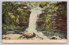 Caldeno Falls Delaware Water Gap Pennsylvania c1910 Antique Postcard picture