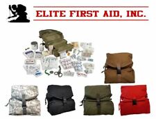 Elite First Aid M3 Trifold IFAK EMT CLS Medic Bag Medical KIT w Supplies BLACK picture