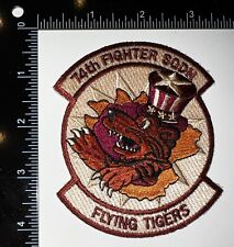 OIF OEF USAF 74th Fighter Squadron Flying Tigers Desert Patch picture