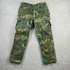 Vintage Military Pants Mens Medium ERDL Camo Trousers Hot Weather Ripstop 1978 picture