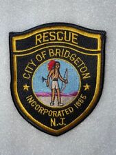 Bridgeton, New Jersey Rescue EMS Fire Patch picture