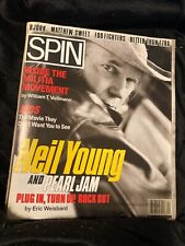 SPIN Magazine Sept. 1995 NEIL YOUNG & PEARL JAM - Complete w/Posters picture