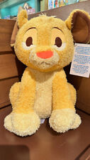 Disney Parks Simba Weighted Emotional Support Plush Doll NEW picture