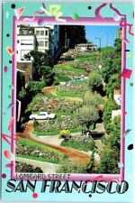 Postcard - Lombard Street, San Francisco, California, USA picture