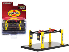 Adjustable Four-Post Lift Pennzoil and Four-Post Lifts Series 1/64 Diecast Model picture