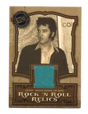 Worn CREASE 2007 Press Pass Elvis Presley the Music Rock 'n Roll RELIC SWATCH picture