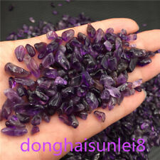100g+ Natural Amethyst Quartz Crystal Crushed Stone Healing Gift+Lucky Bag picture