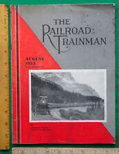 The Railroad Trainman Magazine August 1935 picture