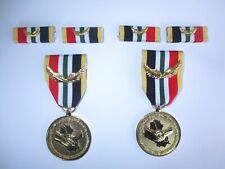 IRAQ COMMITMENT MEDALS (MILITARY & CIVILIAN VERSION) WITH SERVICE RIBBONS  picture