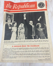 Political Newsletter The Republican Volume 4 Number 11 Nov to Dec 1968 Nixon picture