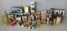 HUGE 60 PIECE LOT VINTAGE AVON PRODUCTS MOSTLY FULL FRAGRANCE PERFUME BOTTLES picture
