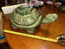 Lovely Hand Painted Ceramic Turtle (15inch) picture