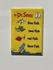 Dr. Seuss One Fish, Two Fish Souvenir Refrigerator Locker  Magnet￼ picture
