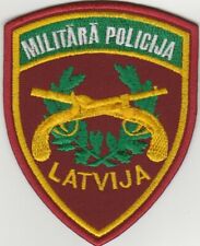 LATVIA. LATVIAN MILITARY POLICE PATCH. NEW picture