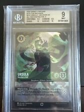 2024 Disney Lorcana Into the Inklands Ursula-Deceiver of All Enchanted - BGS 9 picture