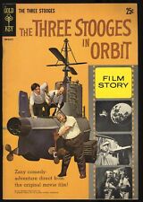 Movie Comics: Three Stooges in Orbit (1962) #1 FN/VF 7.0 Gold Key 1962 picture