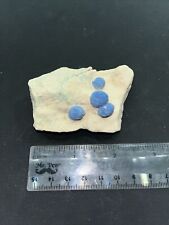 Azurite balls in matrix, electric blue, highly aesthetic from Greece  picture