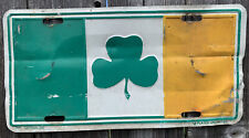 IRISH SHAMROCK LICENSE PLATE IRELAND FLAG picture