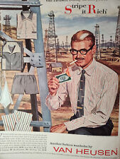 1955 Esquire Original Advertisement Van Heusen Shirts Bert Parks Front Cover picture