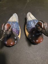 Two Vintage Artificial Ducks From Yardwood Originals picture