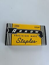 Vintage Genuine Arrow Staples Original box 25-49 Brooklyn NY picture