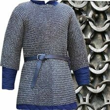 chainmail 9 mm Half Sleeve shirt Round Rivet with Solid rings Extra CH029 picture