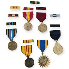 US Military Medals lot of 6 vintage Navy Vietnam w/ bars picture